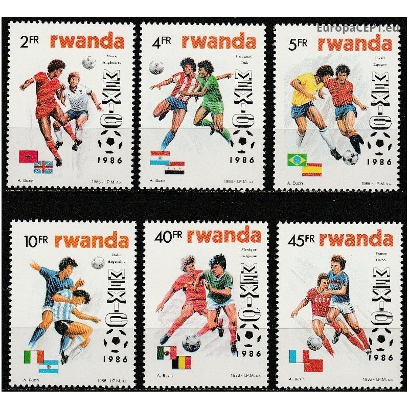 Rwanda 1986. FIFA World Cup