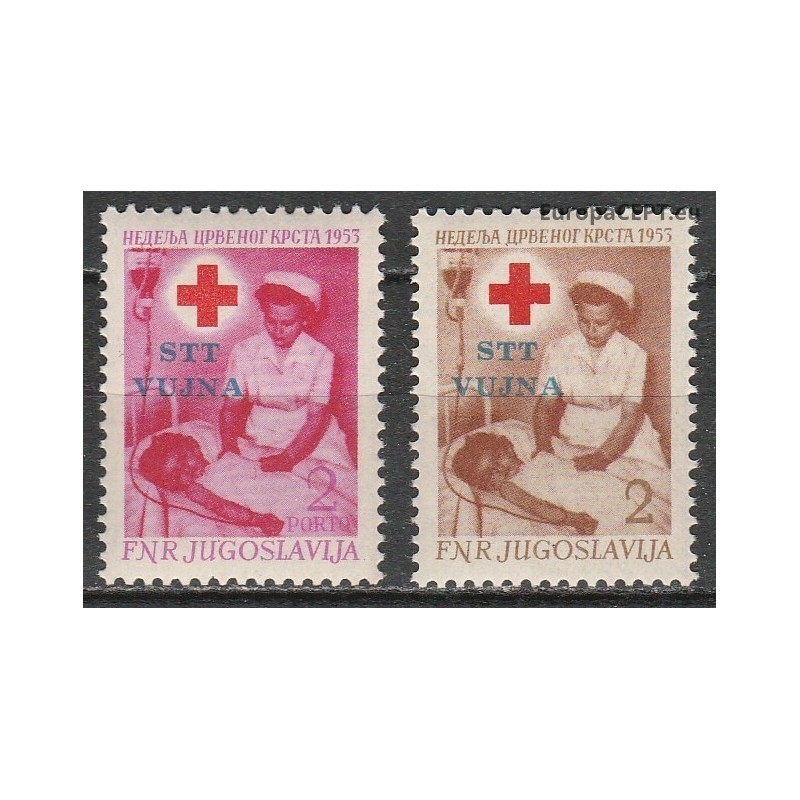 Yugoslavia 1953. Red Cross (charity issues)
