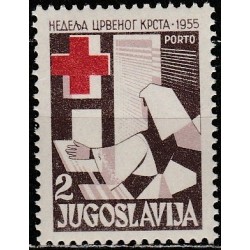 Yugoslavia 1955. Red Cross...