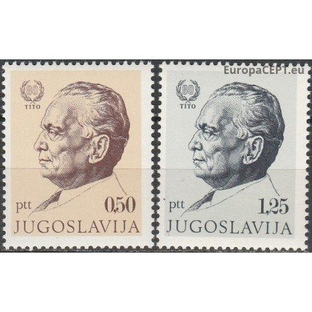 Jugoslavija 1972. Prezidentas Tito