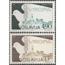 Jugoslavija 1980. Europos...