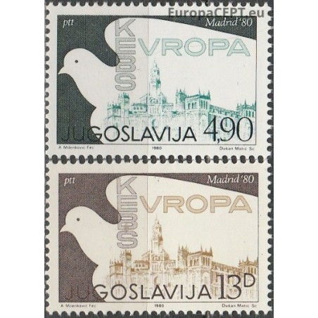 Jugoslavija 1980. Europos saugumo ir bendradarbiavimo organizacija