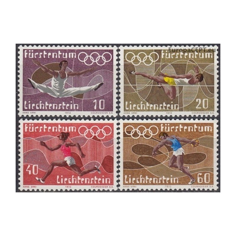 Lichtenšteinas 1972. Miuncheno vasaros olimpinės žaidynės