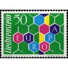 Liechtenstein 1960. Europa: Symbolic Honeycomb