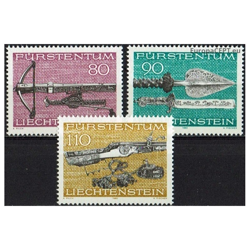 Lichtenšteinas 1980. Medžioklės ginklai