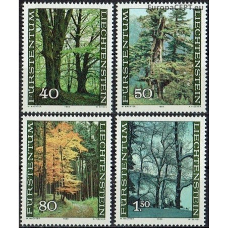 Liechtenstein 1980. Forests