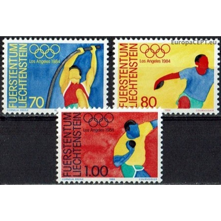 Liechtenstein 1984. Olympic Games Los Angeles