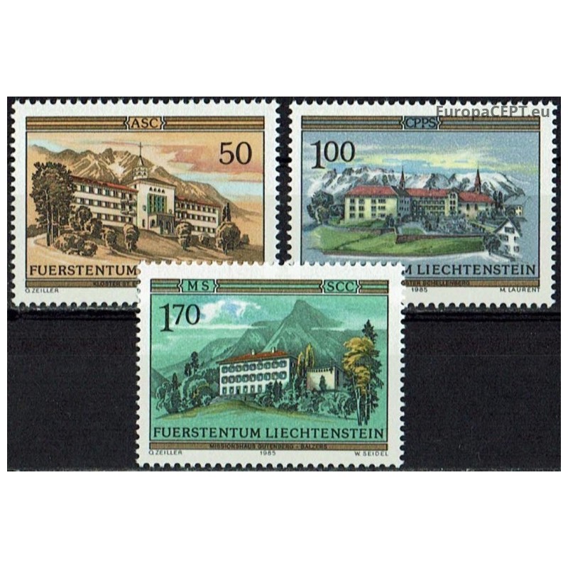 Liechtenstein 1985. Monasteries