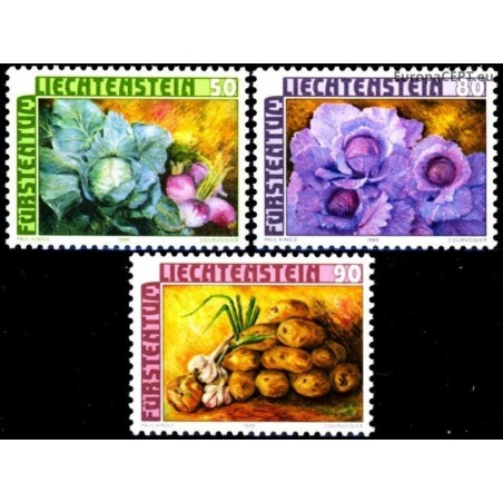Liechtenstein 1986. Vegetables