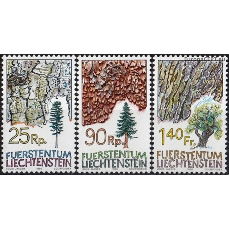 Lichtenšteinas 1986. Medžiai