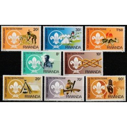 Rwanda 1983. Scout Movement