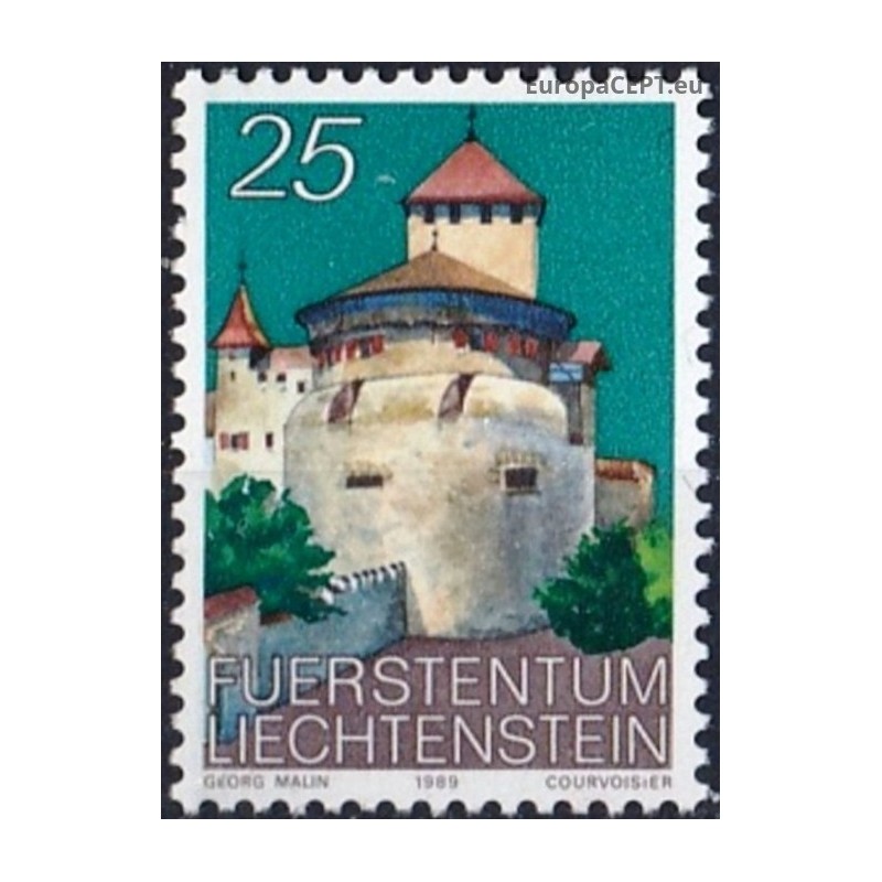 Liechtenstein 1989. Vaduz Castle