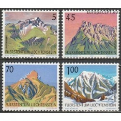 Liechtenstein 1990. Mountains