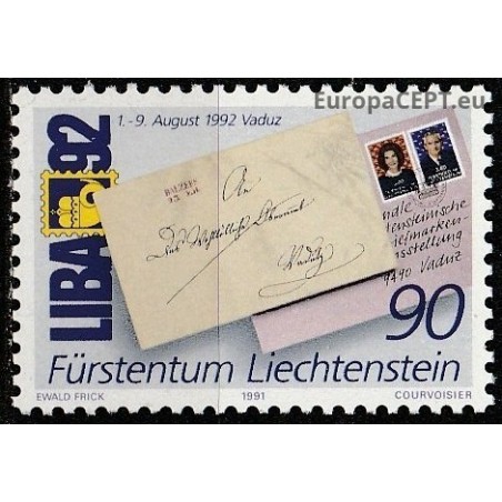 Lichtenšteinas 1991. Filatelijos paroda