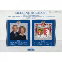 Lichtenšteinas 1992. Kunigaikščių vedybų sukaktis