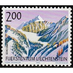 Liechtenstein 1993. Mountains