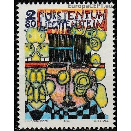 Liechtenstein 1993. Painting