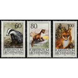 Liechtenstein 1993. Small mammals