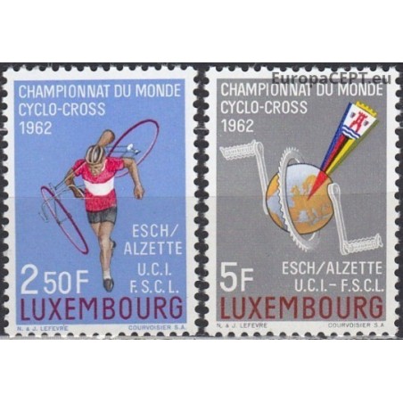 Luxembourg 1962. Cyclo-cross