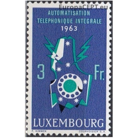 Liuksemburgas 1963. Telefonija