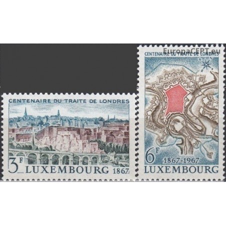 Luxembourg 1967. National independence (Second Treaty of London)