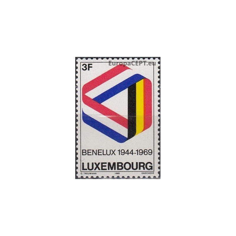 Liuksemburgas 1969. Beneliukso šalių vėliavos (muitų sąjunga)