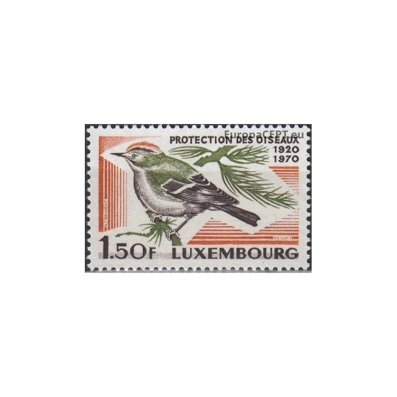 Luxembourg 1970. Birds conservation