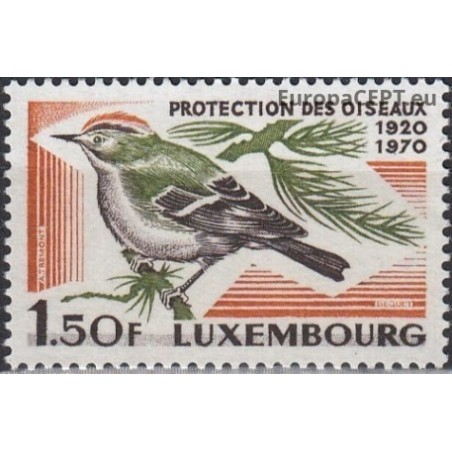 Luxembourg 1970. Birds conservation