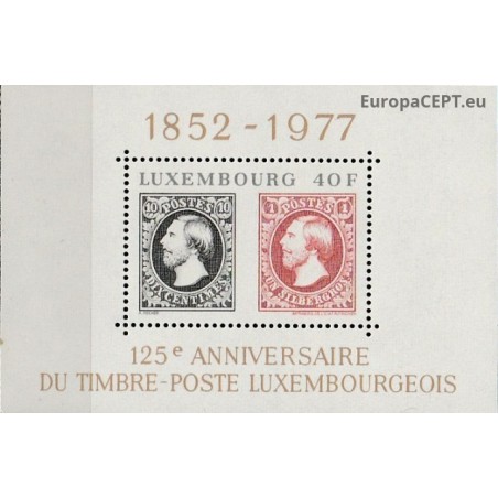 Luxembourg 1977. First postage stamps