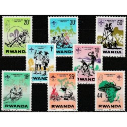 Rwanda 1978. Scout Movement