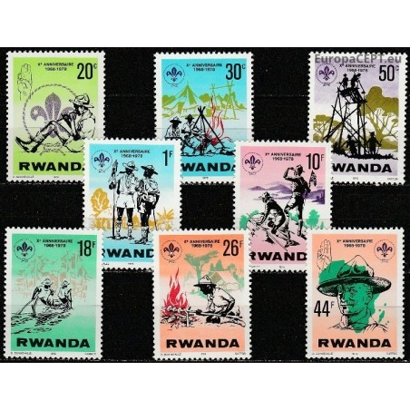 Ruanda 1978. Skautai
