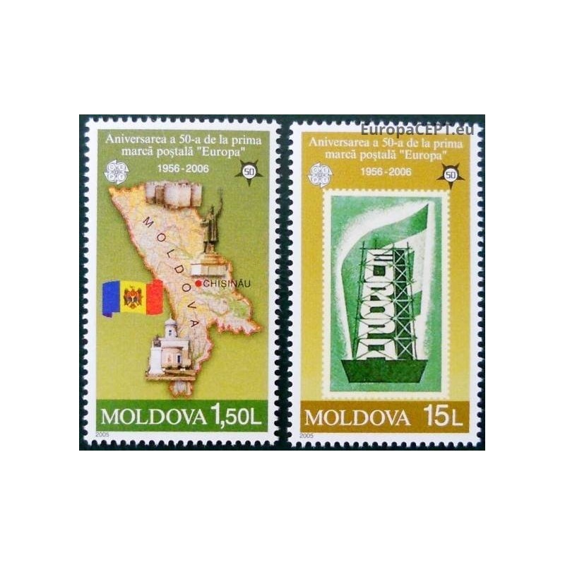 Moldova 2005. Stamps on stamps