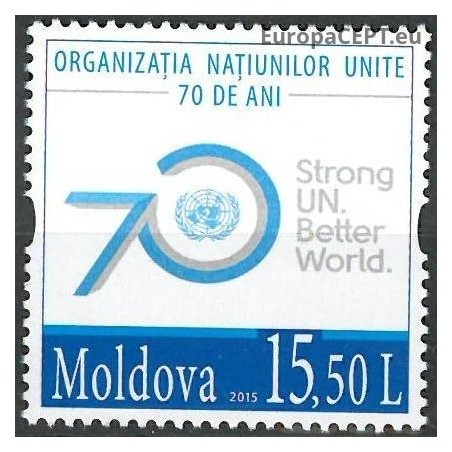 Moldova 2015. United Nations Organization, 70th Anniversary
