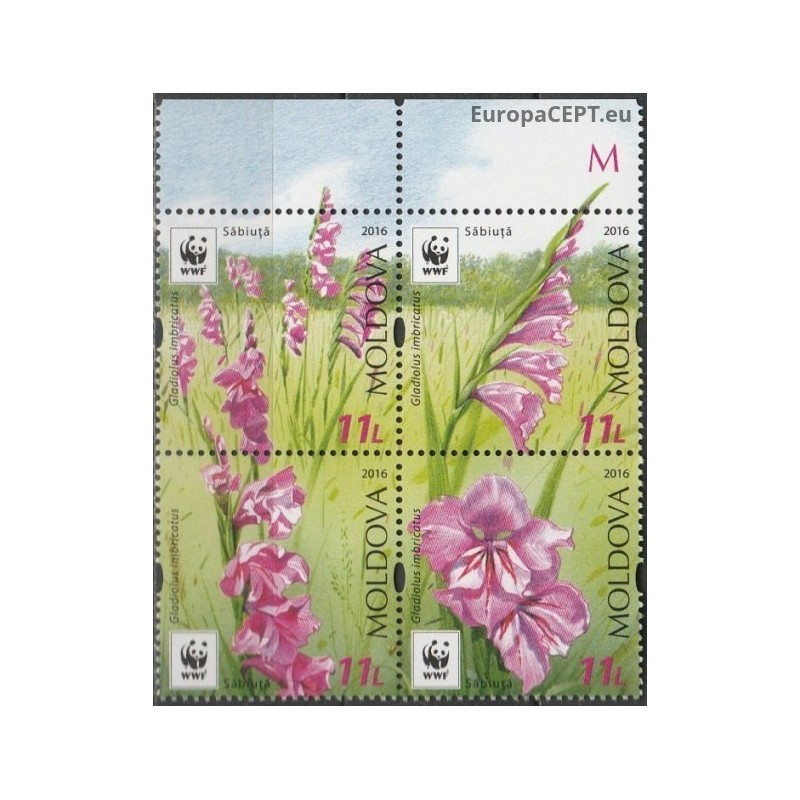Moldova 2016. Protected flowers
