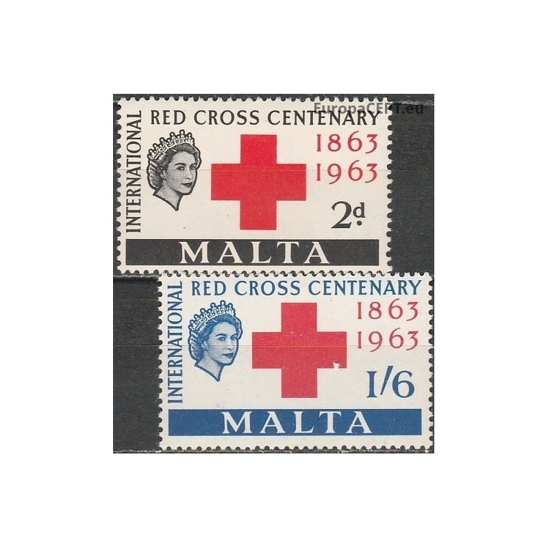 Malta 1963. Red Cross