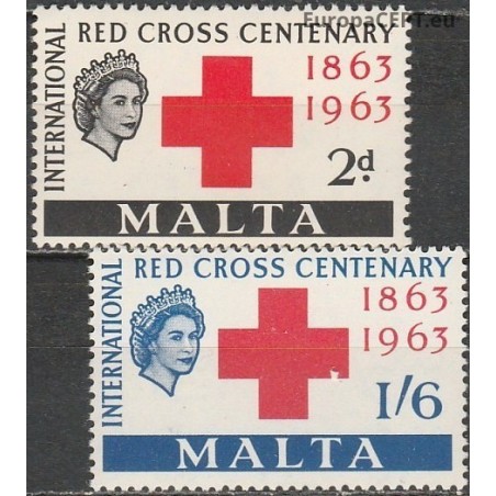 Malta 1963. Red Cross