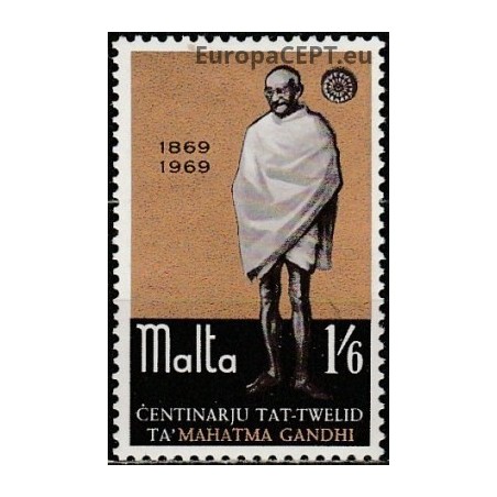 Malta 1969. Gandhi