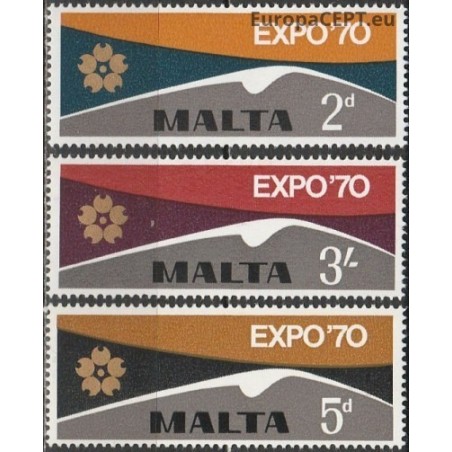 Malta 1970. Universal Exposition Expo
