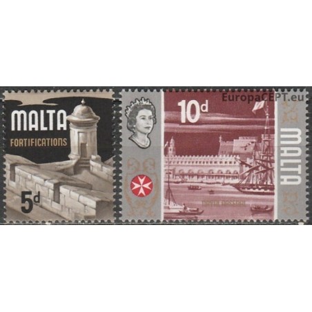 Malta 1970. Fortifications