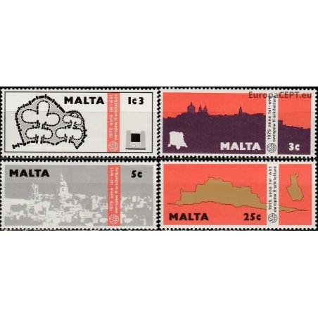 Malta 1975. European architecture
