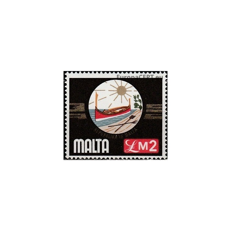 Malta 1976. Šalies emblema