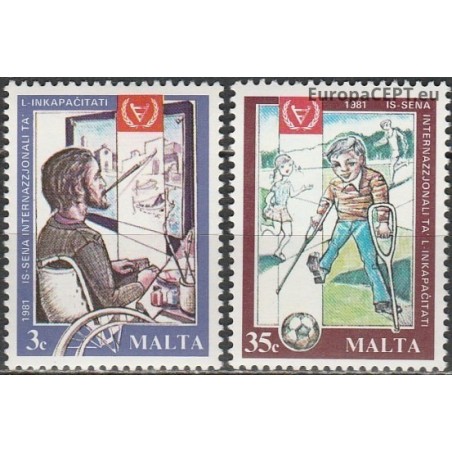 Malta 1981. Neįgalieji