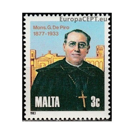 Malta 1983. Founder of St. Paul mission