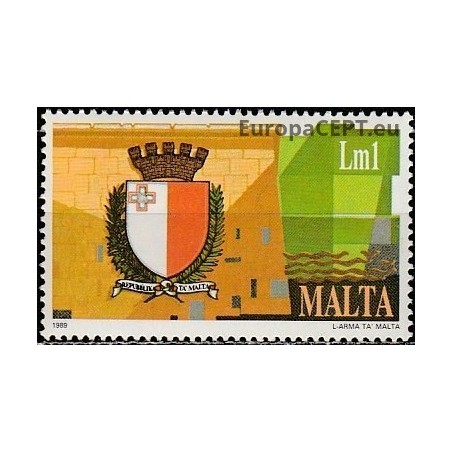 Malta 1989. Naujas herbas