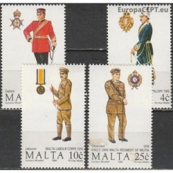 Malta 1990. Military uniforms