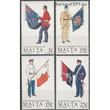 Malta 1991. Military uniforms