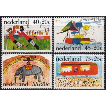 Nyderlandai 1976. Vaikų piešiniai