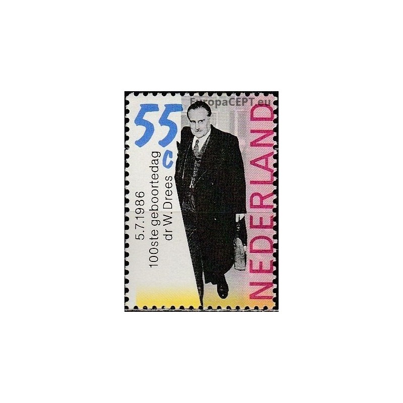 Netherlands 1986. Prime Minister (1948-1958)