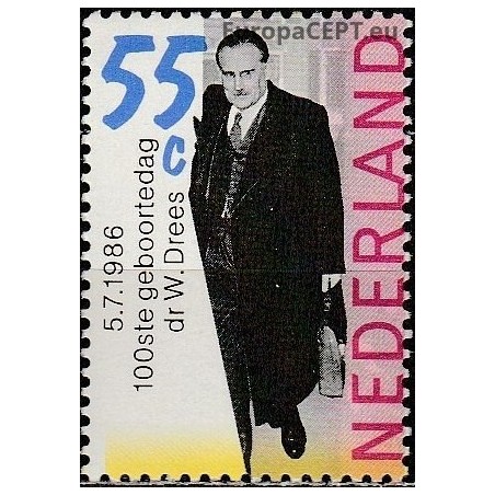 Netherlands 1986. Prime Minister (1948-1958)
