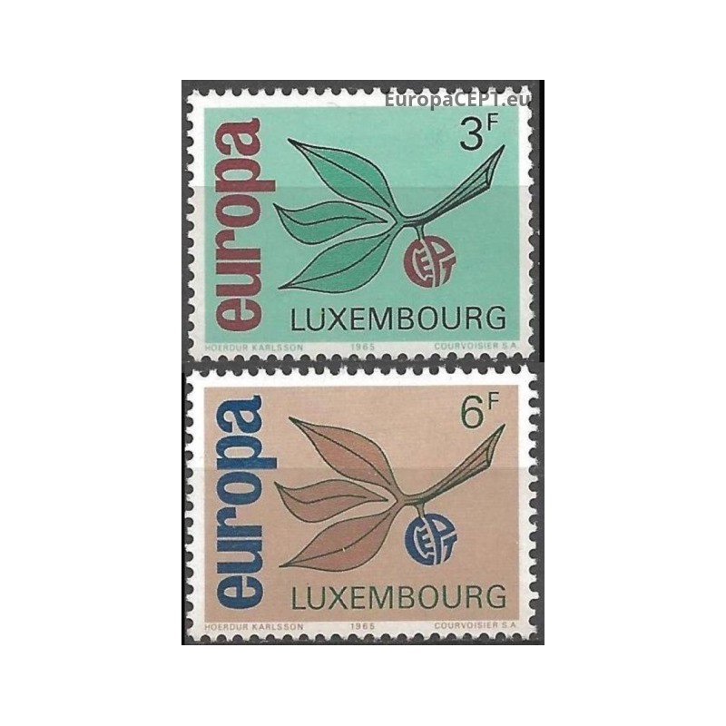 Luxembourg 1965. CEPT: 3 Leaves for Post, Telegraph and Telephone